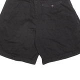 D.K.P Womens Casual Shorts Black Loose XS W26