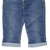LEVI'S Cut-off Womens Denim Shorts Blue Slim S W28