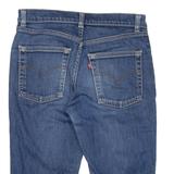 LEVI'S Cut-off Womens Denim Shorts Blue Slim S W28