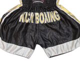 M.A.R INTERNATIONAL Kickboxing Mens Sports Shorts Black M W22