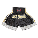 M.A.R INTERNATIONAL Kickboxing Mens Sports Shorts Black M W22