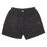 PUMA Mens Sports Shorts Black L W30