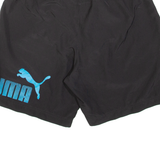PUMA Mens Sports Shorts Black L W30
