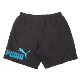 PUMA Mens Sports Shorts Black L W30