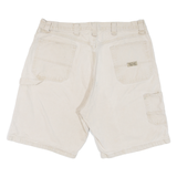 WRANGLER Carpenter Mens Denim Shorts Beige Relaxed L W36