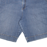 LEE Womens Denim Shorts Blue L W34
