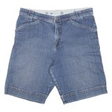 LEE Womens Denim Shorts Blue L W34
