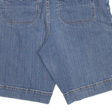 LEE Womens Denim Shorts Blue L W34