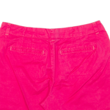 LEE Mid Rise Womens Casual Shorts Pink L W34