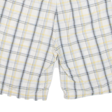 NAUTICA Mens Casual Shorts Blue Relaxed Check L W36