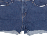 LEVI'S 311 Cut-off Womens Denim Shorts Blue L W34