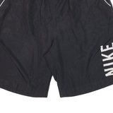 NIKE Mens Swimming Shorts Black XL W34