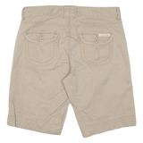 CALVIN KLEIN JEANS Womens Casual Shorts Beige L W34