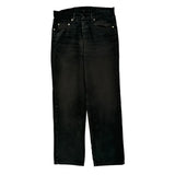 Levis 501 Jeans - 31W 30L Black Cotton