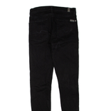 7 FOR ALL MANKIND Womens Jeans Black Regular Skinny W26 L31
