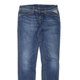 REPLAY Womens Jeans Blue Regular Straight Stone Wash W30 L33