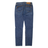 REPLAY Womens Jeans Blue Regular Straight Stone Wash W30 L33