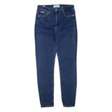 CALVIN KLEIN JEANS Womens Jeans Blue Regular Skinny W29 L30