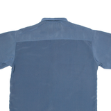 Mens Plain Shirt Blue M