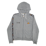 ELLESSE Womens Grey Hoodie Full Zip UK 10