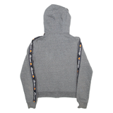 ELLESSE Womens Grey Hoodie Full Zip UK 10