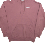 ADIDAS Womens Brown Hoodie UK 8