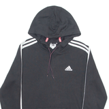 ADIDAS Womens Black Hoodie S