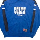 NFL Colts Mens Blue Hoodie USA L