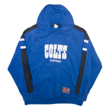 NFL Colts Mens Blue Hoodie USA L