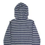 FAT FACE Womens Blue Hoodie Full Zip UK 8