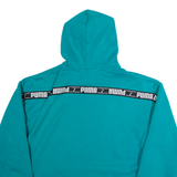 PUMA Womens Blue Hoodie L