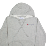 CHAMPION Mens Grey Hoodie S