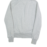 HILFIGER DENIM Womens Grey Hoodie Full Zip S