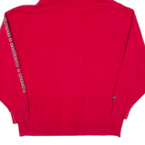 JANSPORT Northeastern University Mens Red Hoodie Full Zip USA XL