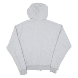 REEBOK Womens Grey Hoodie Full Zip M