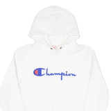 CHAMPION REVERSE WEAVE Mens White Hoodie L