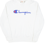 CHAMPION REVERSE WEAVE Mens White Hoodie L
