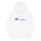 CHAMPION REVERSE WEAVE Mens White Hoodie L