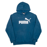 PUMA Mens Blue Hoodie M