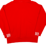 ADIDAS Womens Red Hoodie UK 10
