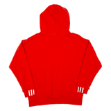 ADIDAS Womens Red Hoodie UK 10