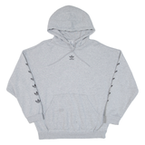 ADIDAS Womens Grey Hoodie UK 14