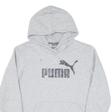 PUMA Womens Grey Hoodie UK 12
