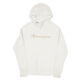 CHAMPION Mens Beige Hoodie S
