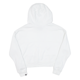 NIKE Cropped Womens White Hoodie XS