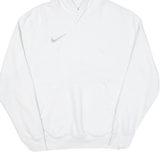 NIKE Mens White Hoodie S