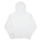 CHAMPION Mens White Hoodie M