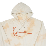 KARL KANI Womens Beige Hoodie XL