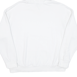 PUMA Mens White Hoodie M
