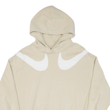 NIKE Womens Beige Hoodie L